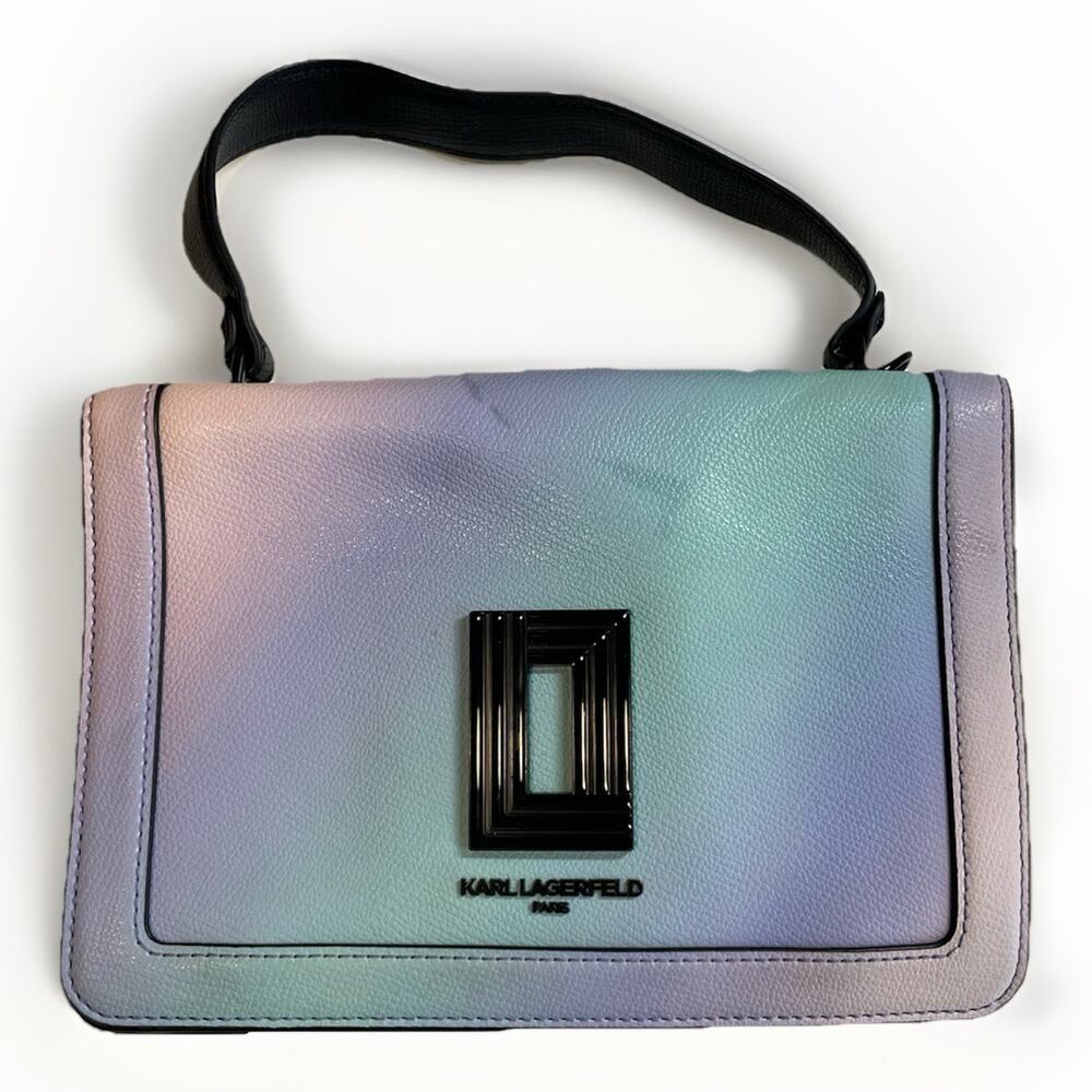 Karl Lagerfeld Paris Maybelle Multicolor Crossbody Shoulder Hand Bag
